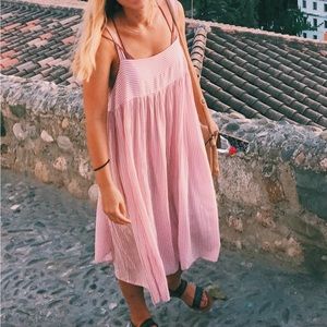 Urban Outfitters Striped Midi Dress